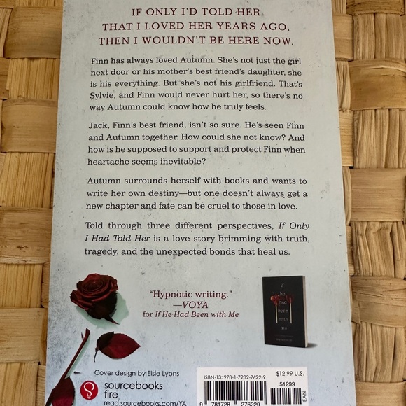 If Only I Had Told Her by Laura Nowlin - Picture 2 of 2